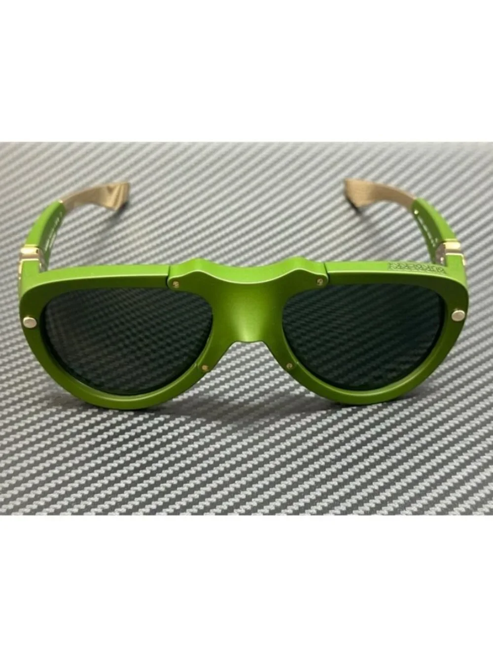 New Burberry Men Rubber Green Dark Sunglasses 57-20-125
